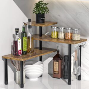 JayRex 3-Tier Countertop Corner Organizer